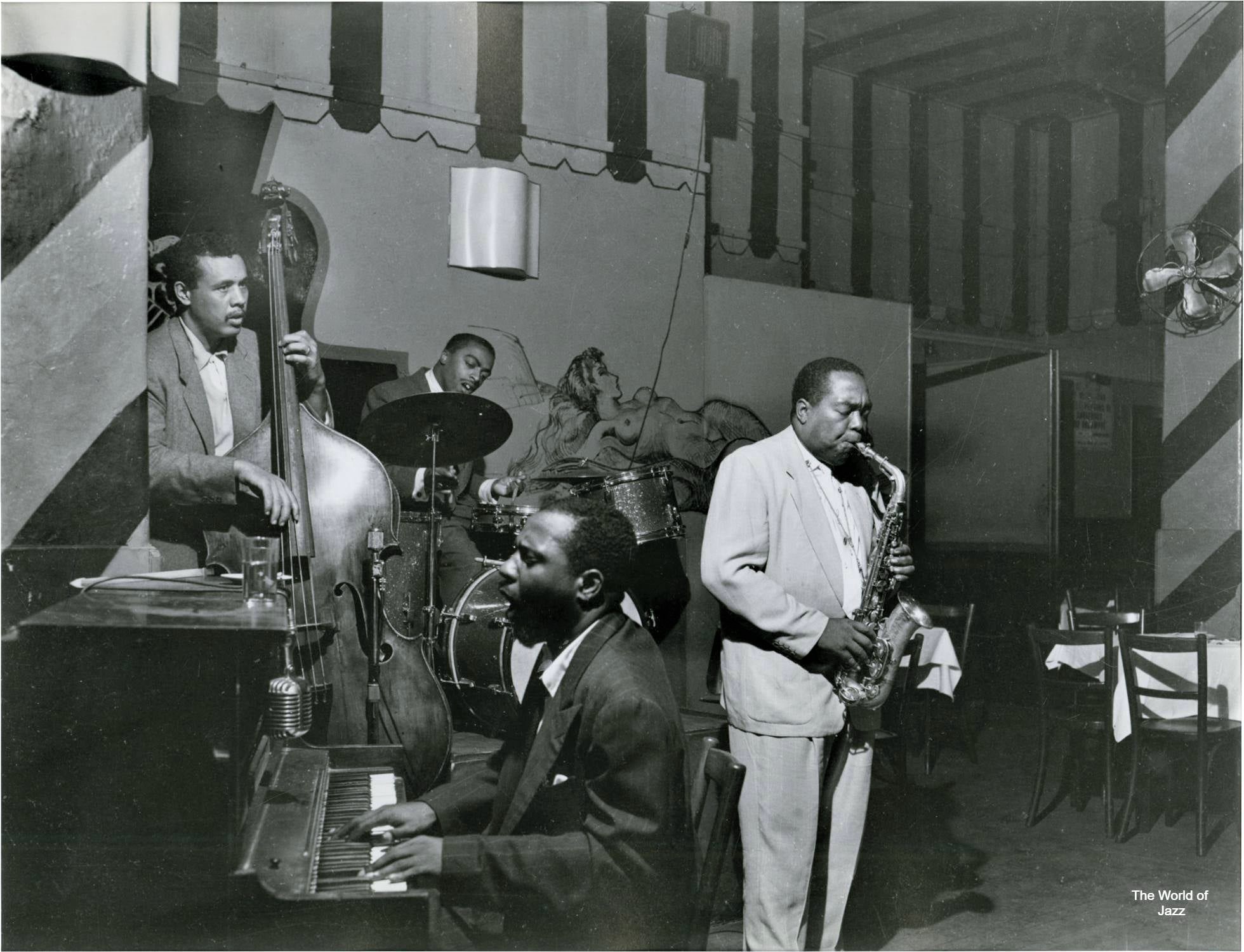  Charles Mingus, Roy Haynes, Thelonious Monk and Charlie Parker 